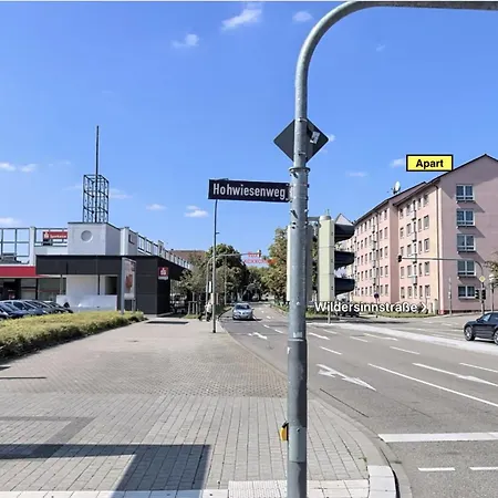 New High Speed Wifi - Elegantes 2 Schlafzimmer Mit 3 Betten 아파트 포르츠하임