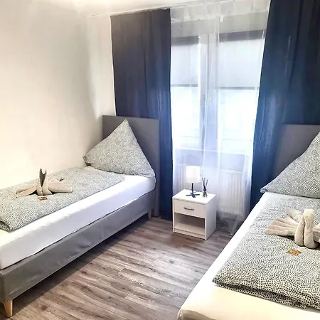 아파트 New High Speed Wifi - Elegantes 2 Schlafzimmer Mit 3 Betten